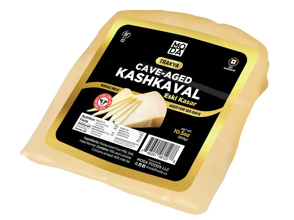 MODA CAVE AGED KASHKAVAL CHEESE 12/300 GR image 0