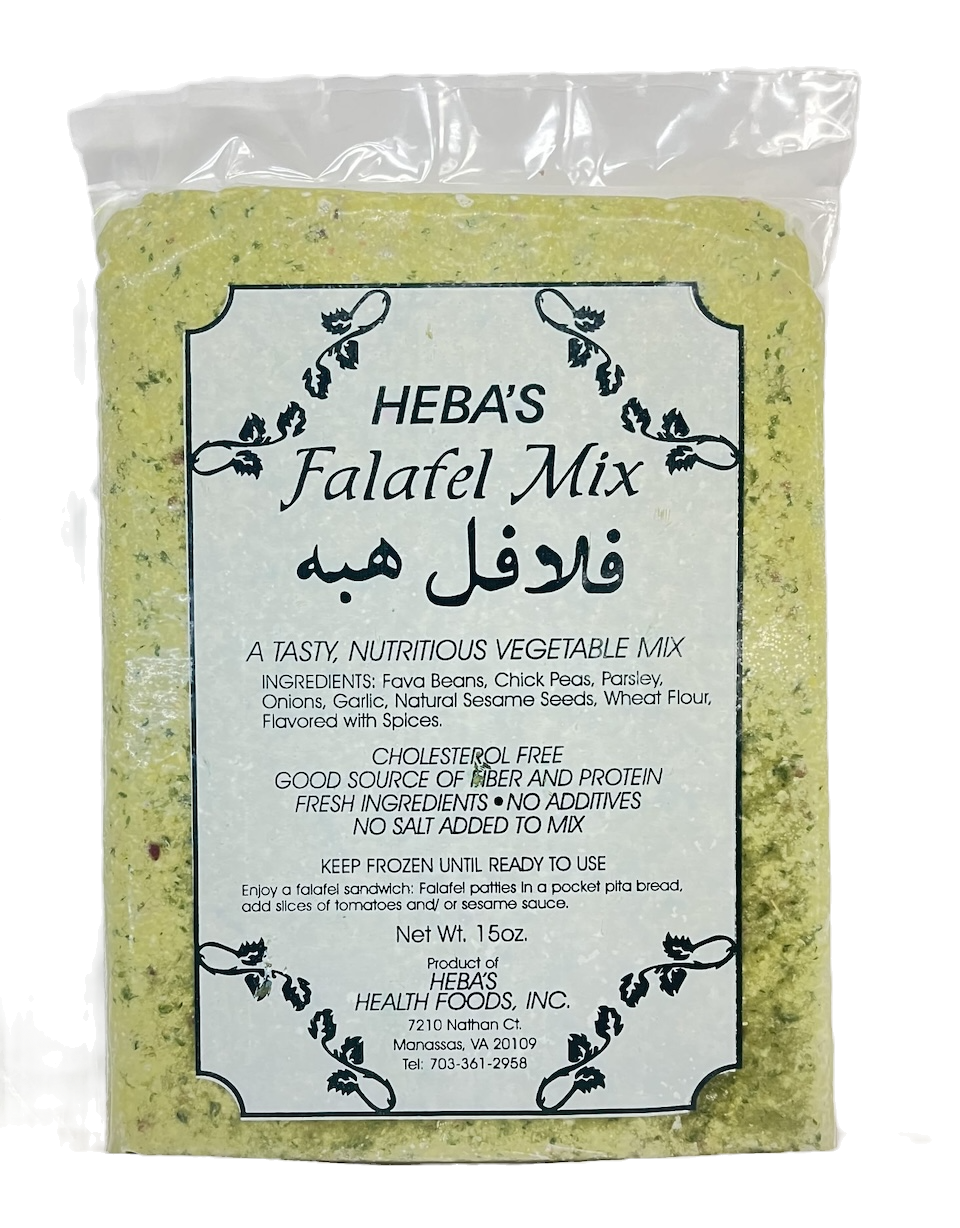 HEBA'S FROZEN FALAFEL READY MIX 20/1 LB image 0