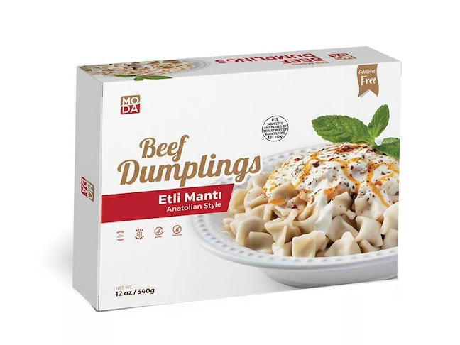 MODA BEEF DUMPLINGS MANTI 16/12 OZ image 0