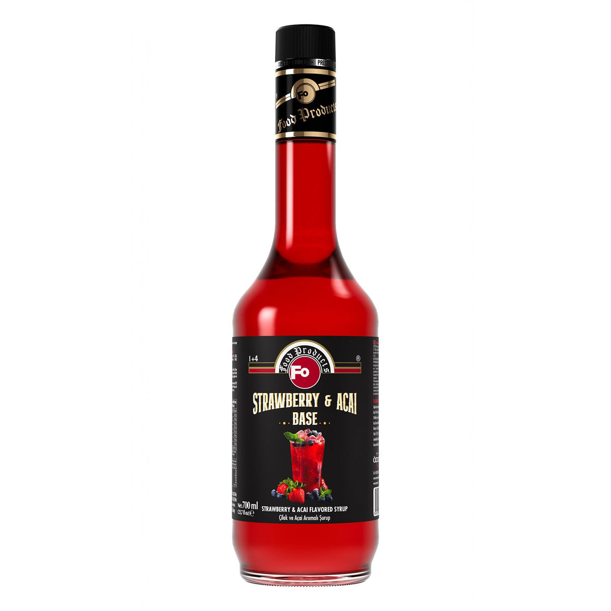 FO STRAWBERRY & ACAI COCKTAIL BASE 6/700 ML 13005345