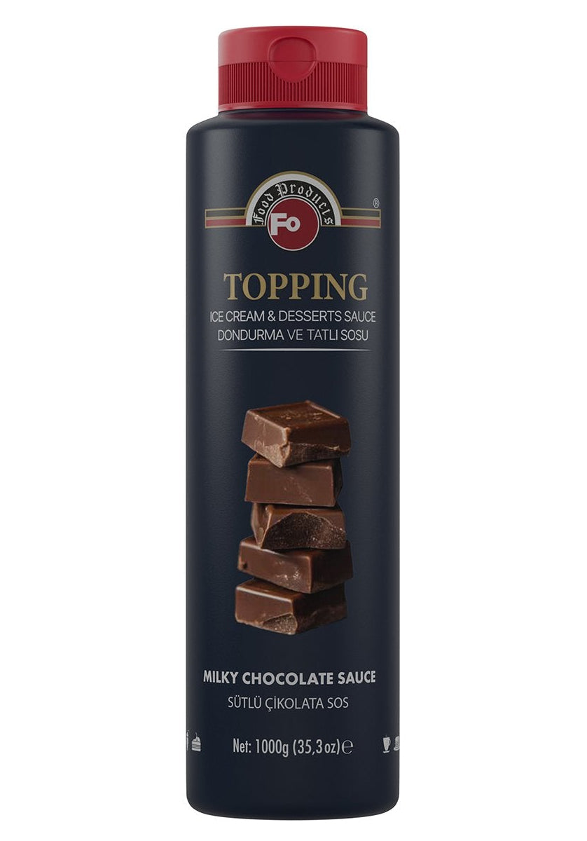 FO TOPPING SAUCE MILKY CHOCOLATE 6/1 KG 13000795