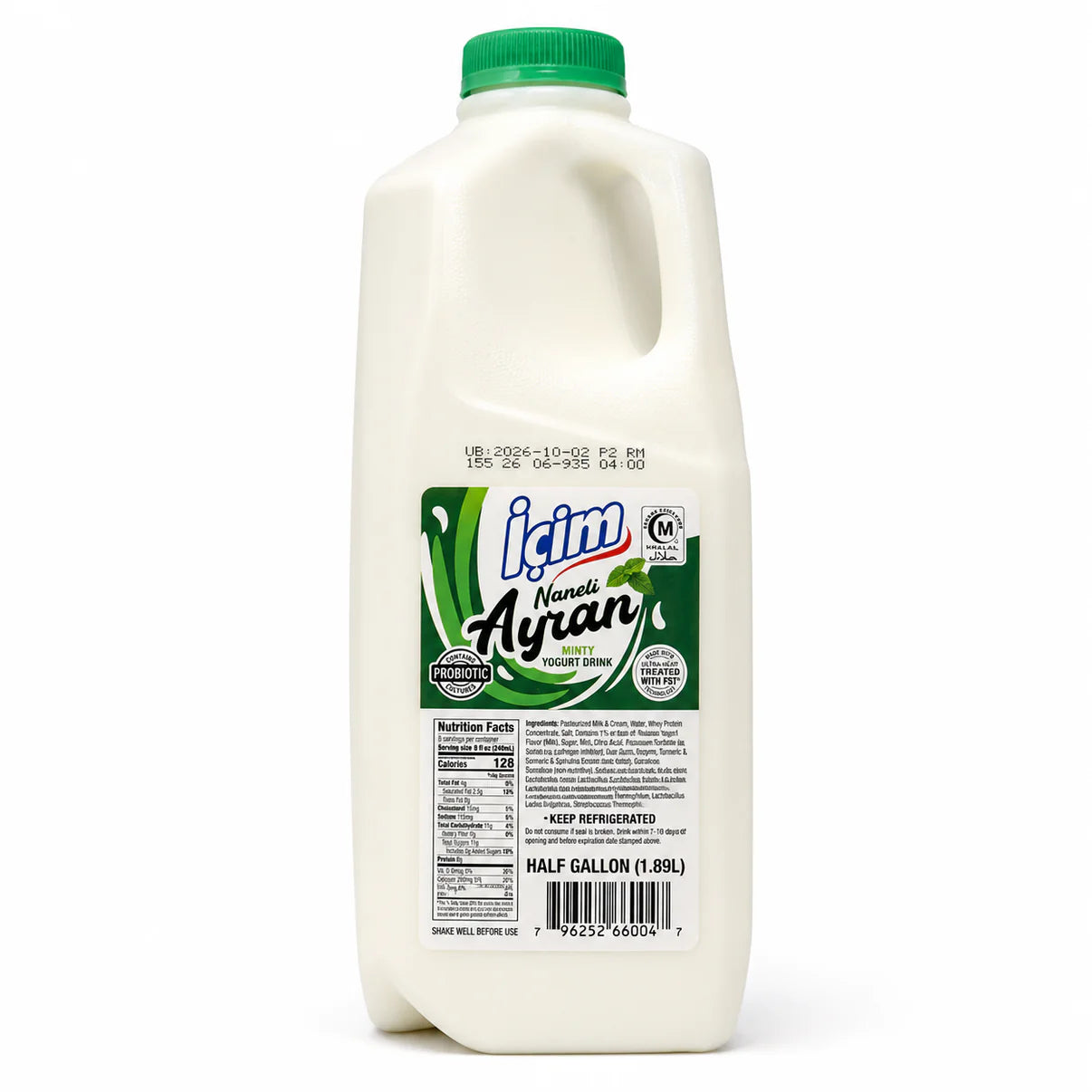 ICIM YOGURT DRINK MINT 6/0.5 GL