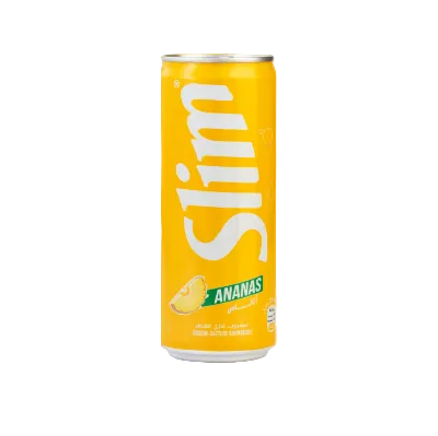 SLIM PINEAPPPLE CANS 6/240 ML