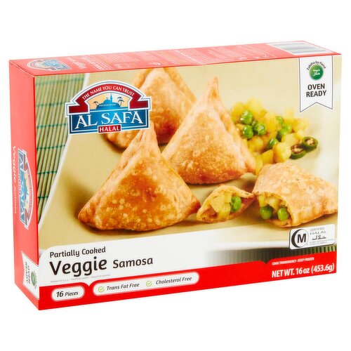 AL SAFA VEGGIE SAMOSA 12/1 LB image 0