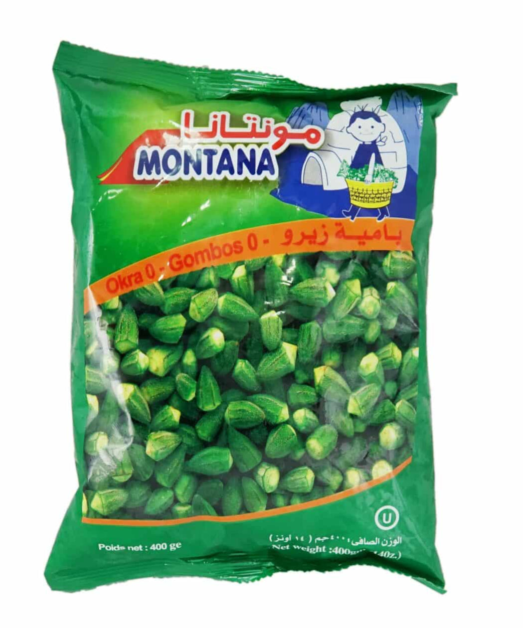 MONTANA FROZEN OKRA #0 20/400 GR image 0