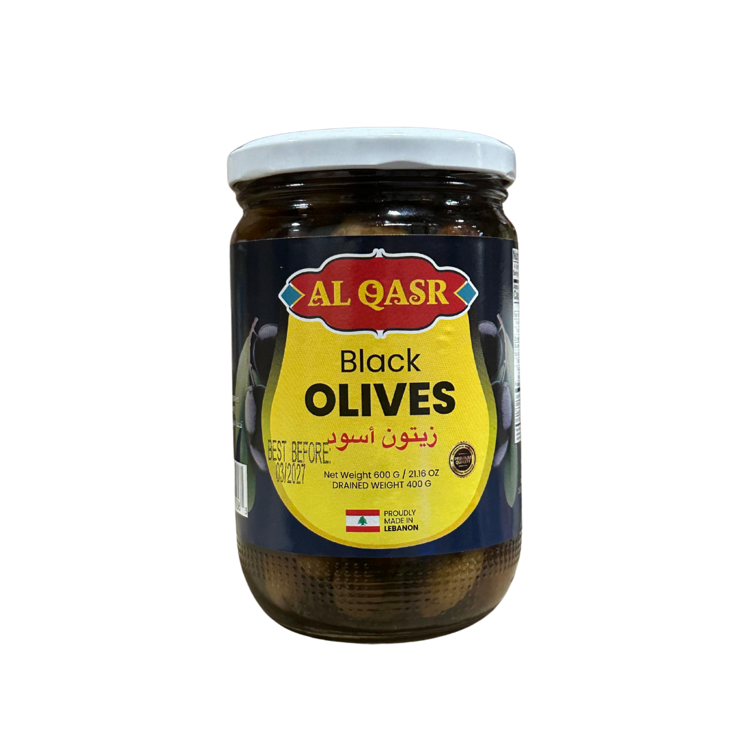 AL QASR BLACK OLIVE 12/600 GR image 0