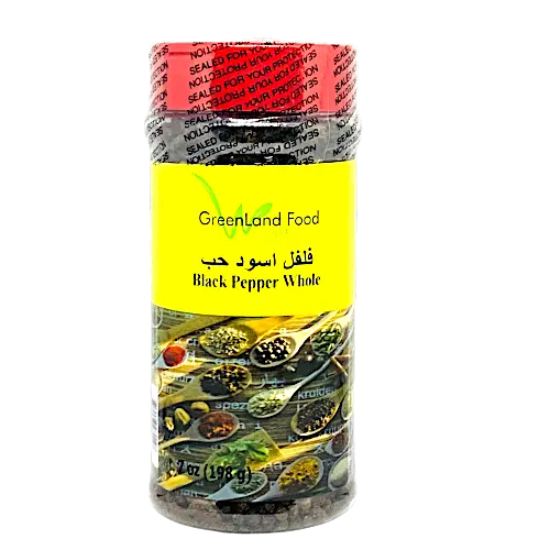 GREENLAND BLACK PEPPER WHOLE 12/8 OZ image 0