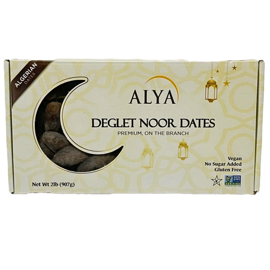 ALYA DEGLET NOUR DATES W/BRANCH 12/2 LBS image 0