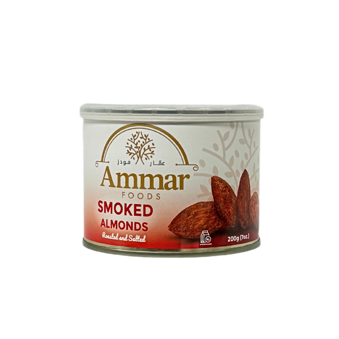 AMMAR SMOKED ALMONDS 10/200 GR image 0