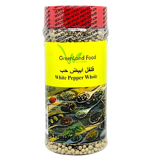 GREENLAND WHITE PEPPER WHOLE 12/8.5 OZ image 0
