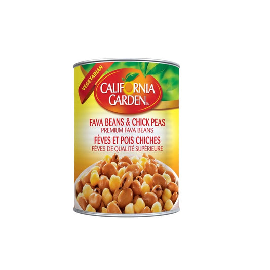 CA GARDEN FOUL W/CHICK PEAS 24/16 OZ image 0