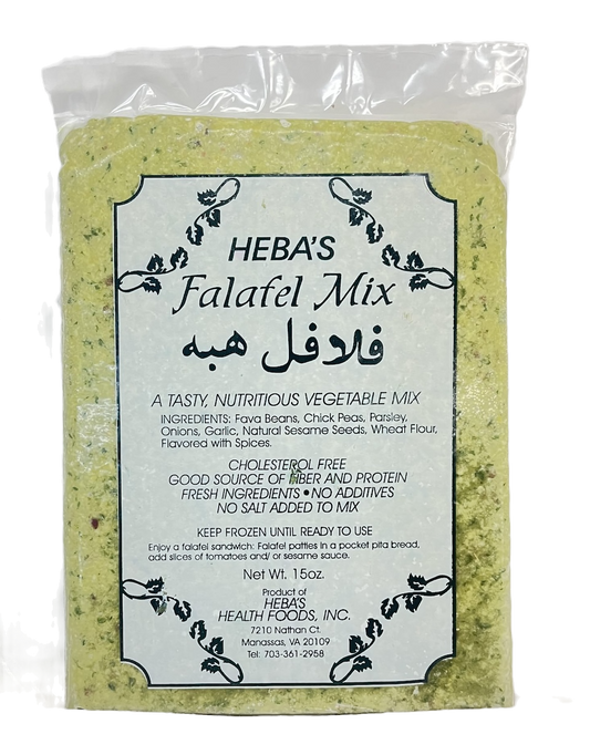 HEBA'S FROZEN FALAFEL READY MIX 20/1 LB image 0