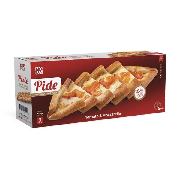MODA PIDE MOZZARELLA W/TOMATO 3 PCS 12/14.3 OZ image 0