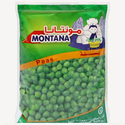 MONTANA FROZEN PEAS 20/400 GR image 0