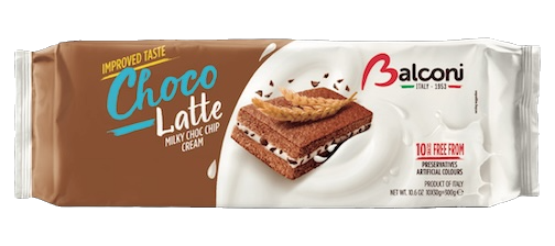 BALCONI CHOCO & LATTE 15/300GR image 0