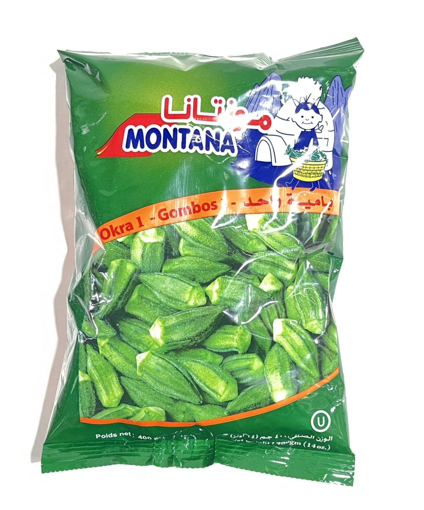 MONTANA FROZEN OKRA #1 20/400 GR image 0