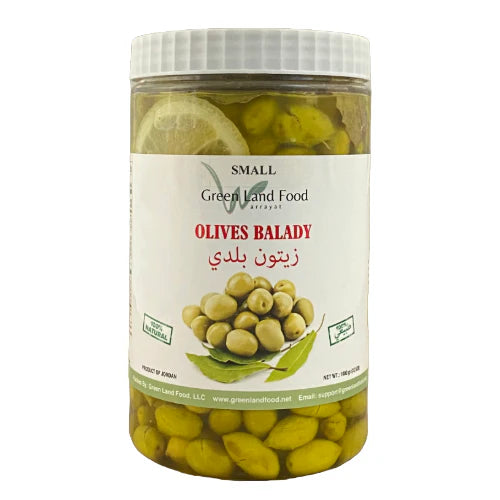 GREENLAND GREEN OLIVES BALADY 9/1 KG image 0