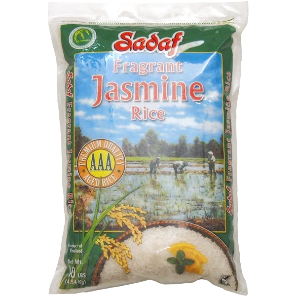 SADAF JASMINE RICE 4/10 LB image 0