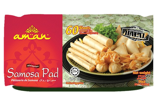 AMAN SAMOSA SHEETS 40/9 OZ image 0
