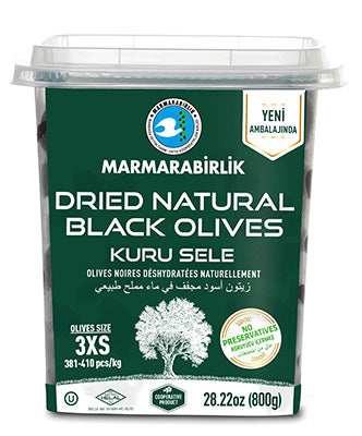 MARMARABIRLIK DRIED BLACK OLIVES SELE 6/800GR image 0