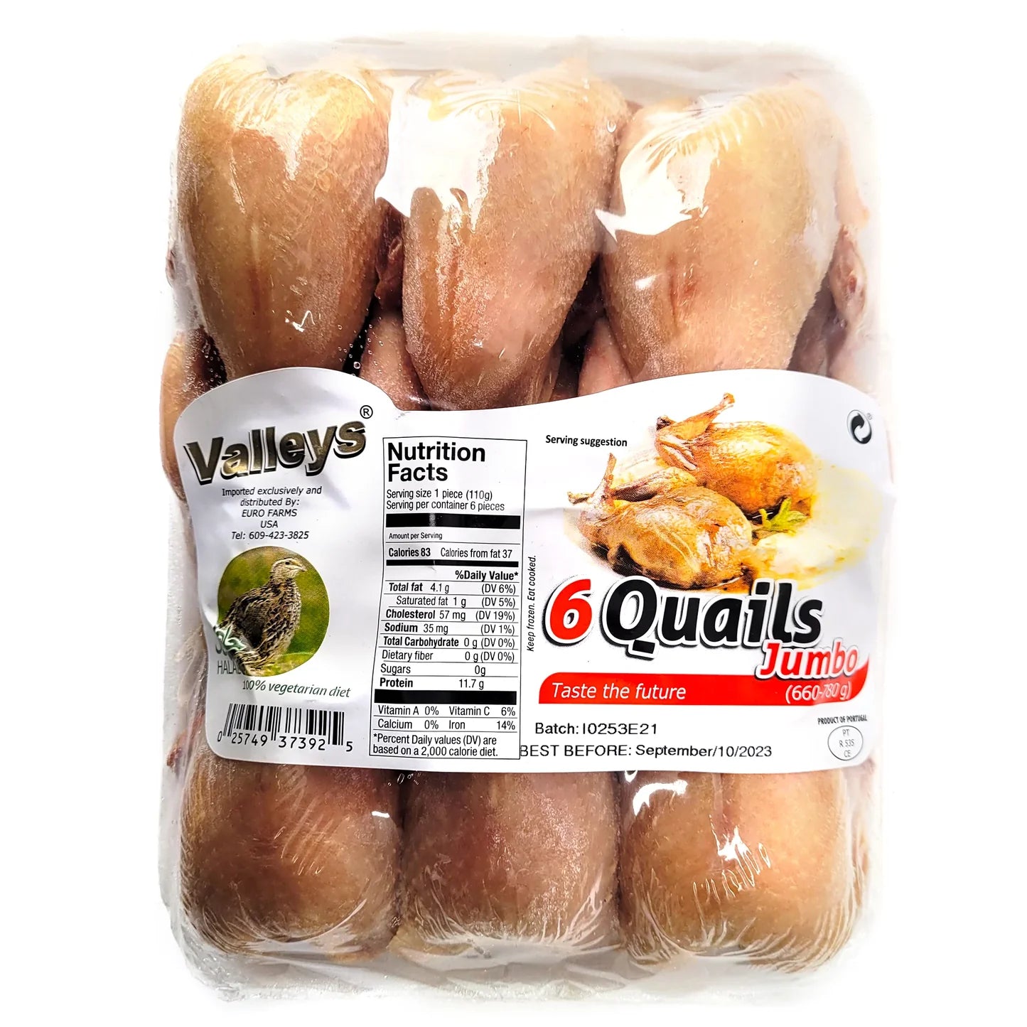 HALAL JUMBO QUAIL 6/6 PACK image 0