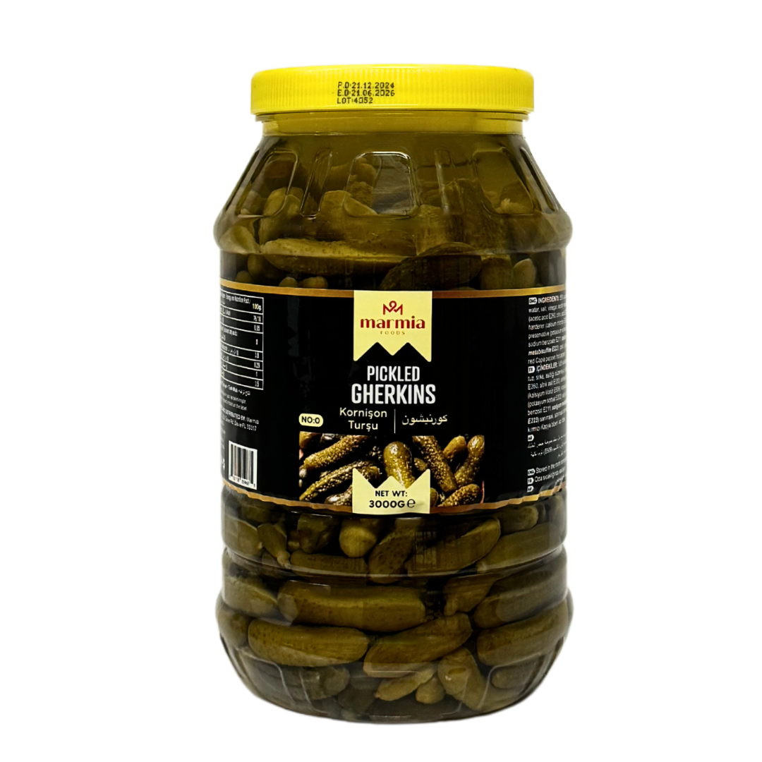 MARMIA PICKLED GHERKINS NO:0 6/3000 GR image 0
