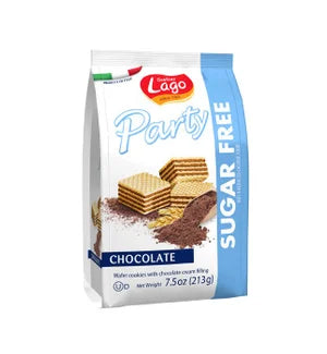 ELLEDI PARTY WAFERS CHOCOLATE-SUGAR FREE 10/250 GR image 0