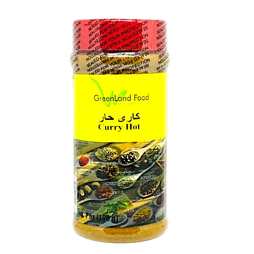 GREENLAND CURRY POWDER HOT 12/9 OZ image 0