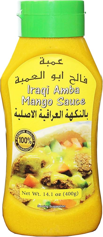 FALIH ABU AMBA MANGO SAUCE 24/400 GR image 0