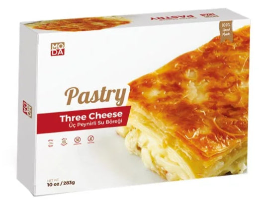 MODA THREE CHEESE PASTRY SU BOREGI 16/10 OZ image 0