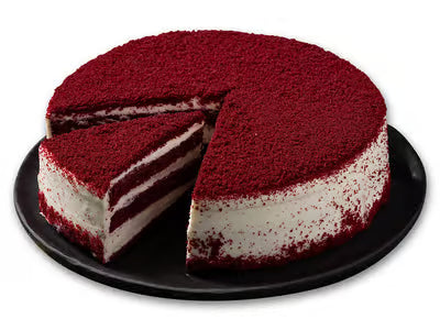 MODA RED VELVET CAKE PRE-SLICED 6 CAKES OF 12 SLICES image 0