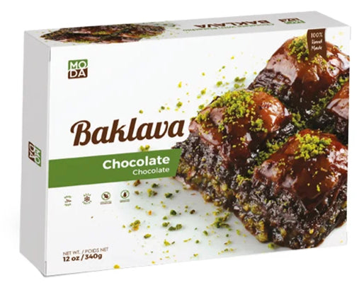 MODA BAKLAVA CHOCOLATE 16/8 PCS RETAIL PACK image 0