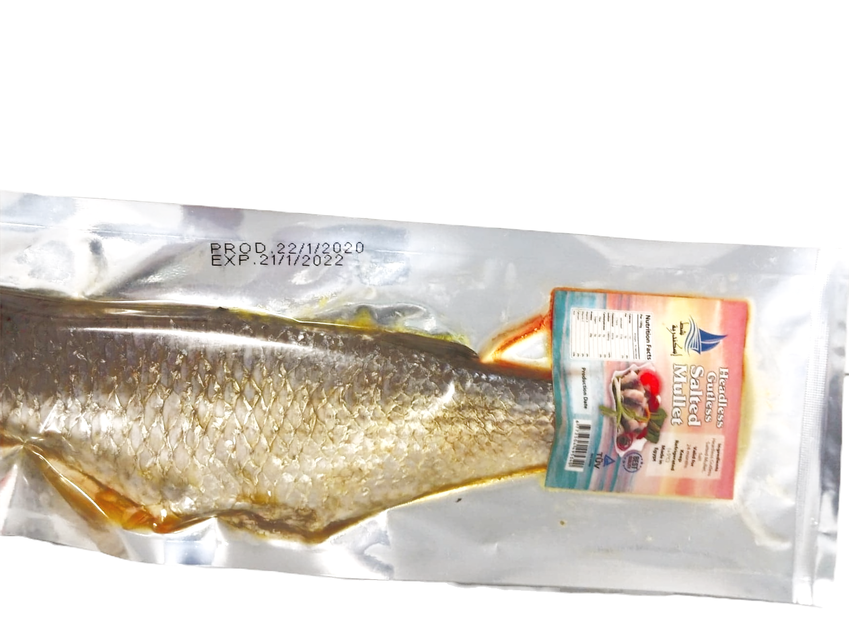 SALTED FISH ( FESIKH ) PER LB image 0