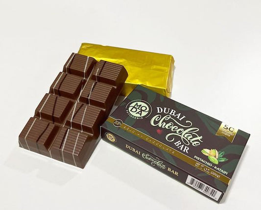 MODA DUBAI CHOCOLATE W/PISTACHIO AND KATAIFI 12/95 GR image 0