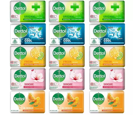 DETTOL ANTIBACTERIAL SOAP 6/114 GR image 0