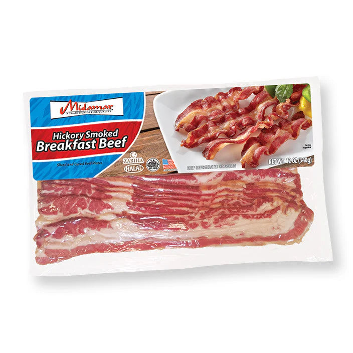 MIDAMAR HICKORY SMOKED BREAKFAST BEEF 12/12 OZ image 0