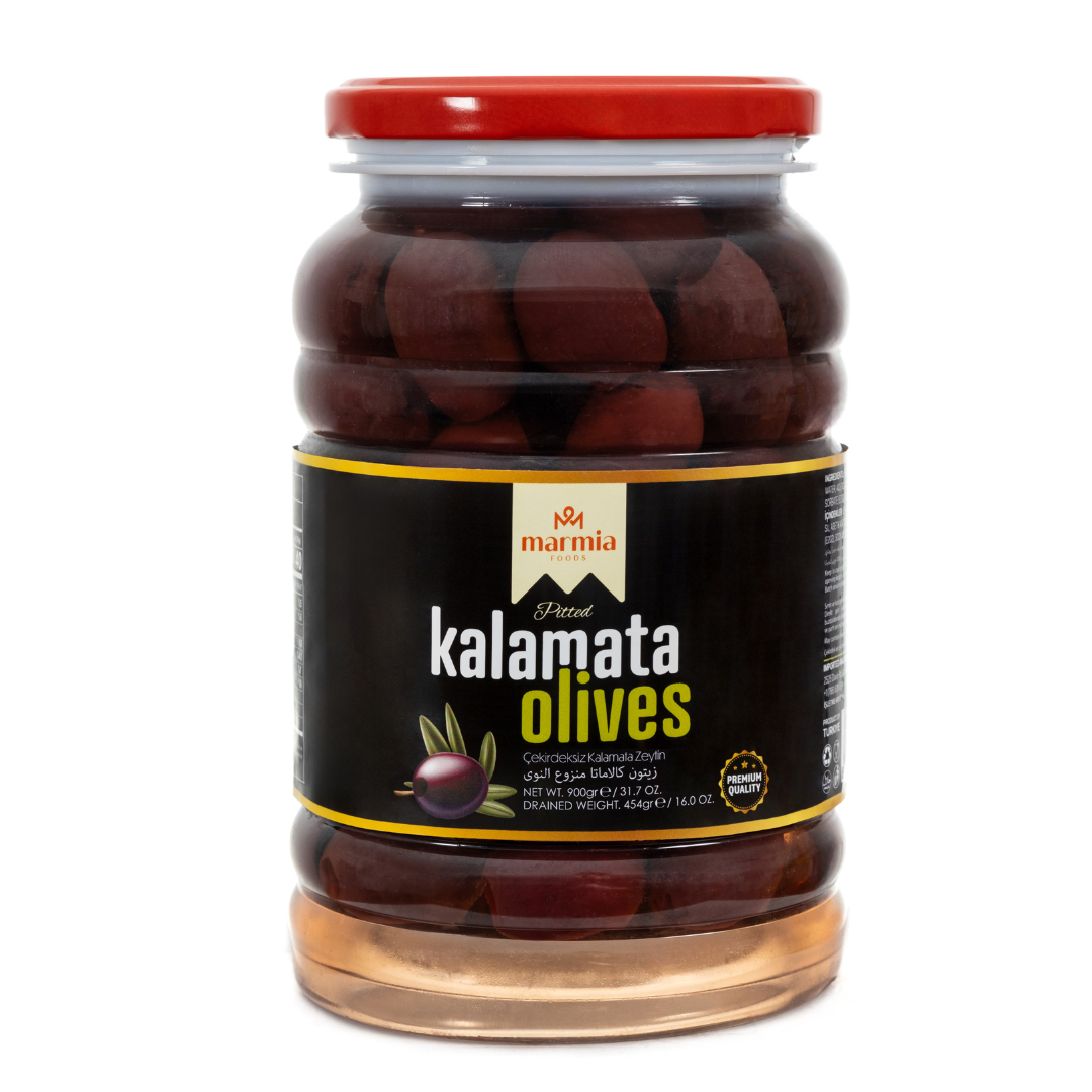 MARMIA PITTED KALAMATA OLIVES 12/1 LB image 0