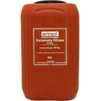 KALAMATA OLIVES (GREEK) PITTED 10 KG image 0