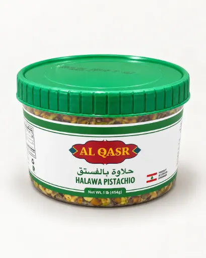 AL QASR HALVA PISTACHIO 12/1 LB