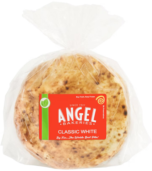 ANGEL'S BAKERY ARTISAN WHITE PITA 5.5 INCH 60 PCS