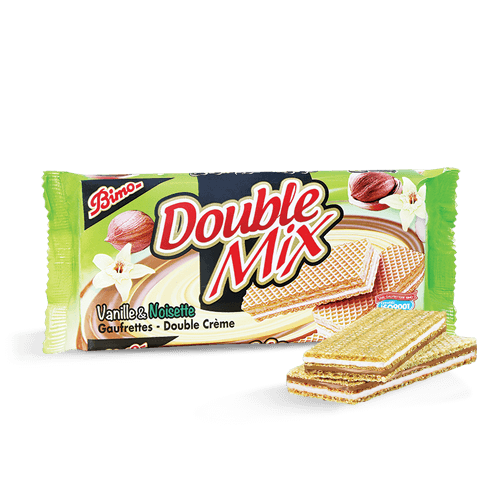 BIMO WAFERS DOUBLE MIX VANILLA 20/200 GR