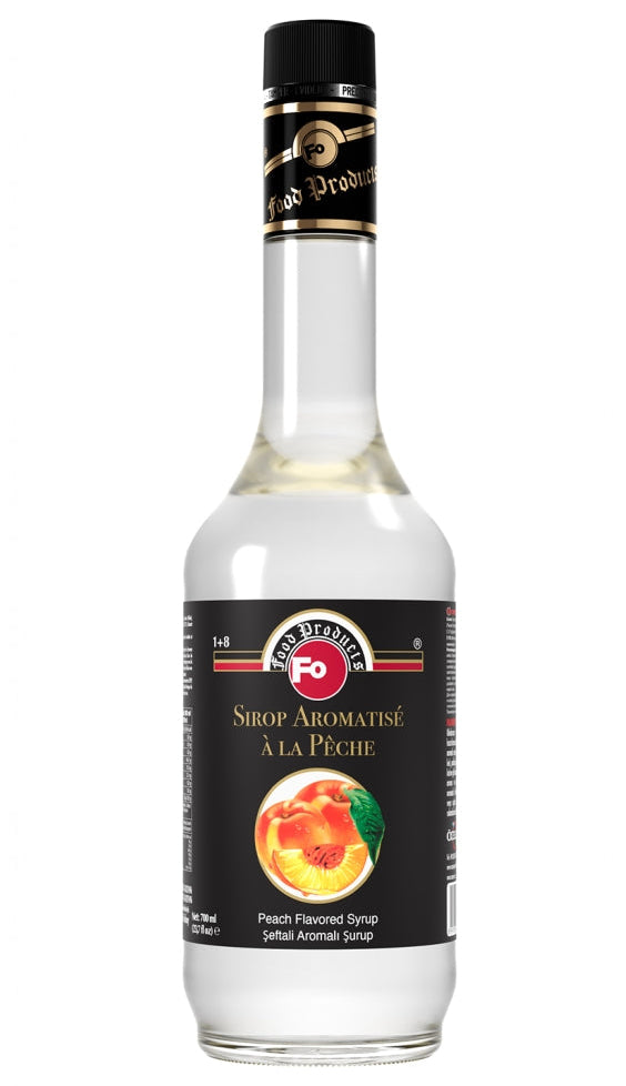FO PEACH FRUIT SYRUP-PREMIUM 6/700 ML 13006005