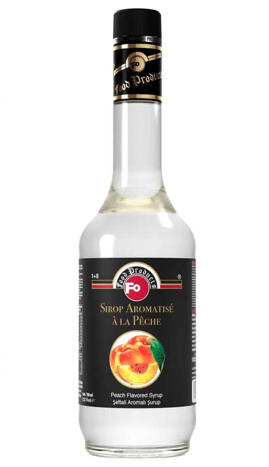 FO PEACH FRUIT SYRUP-PREMIUM 6/700 ML 13006005