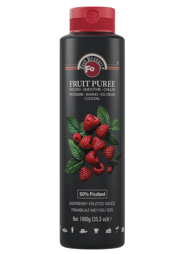 FO RASPBERRY FRUITED SAUCE 6/1 KG 13000727