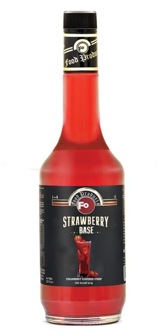 FO STRAWBERRY FLAVORED SYRUP 6/700 ML 13000533
