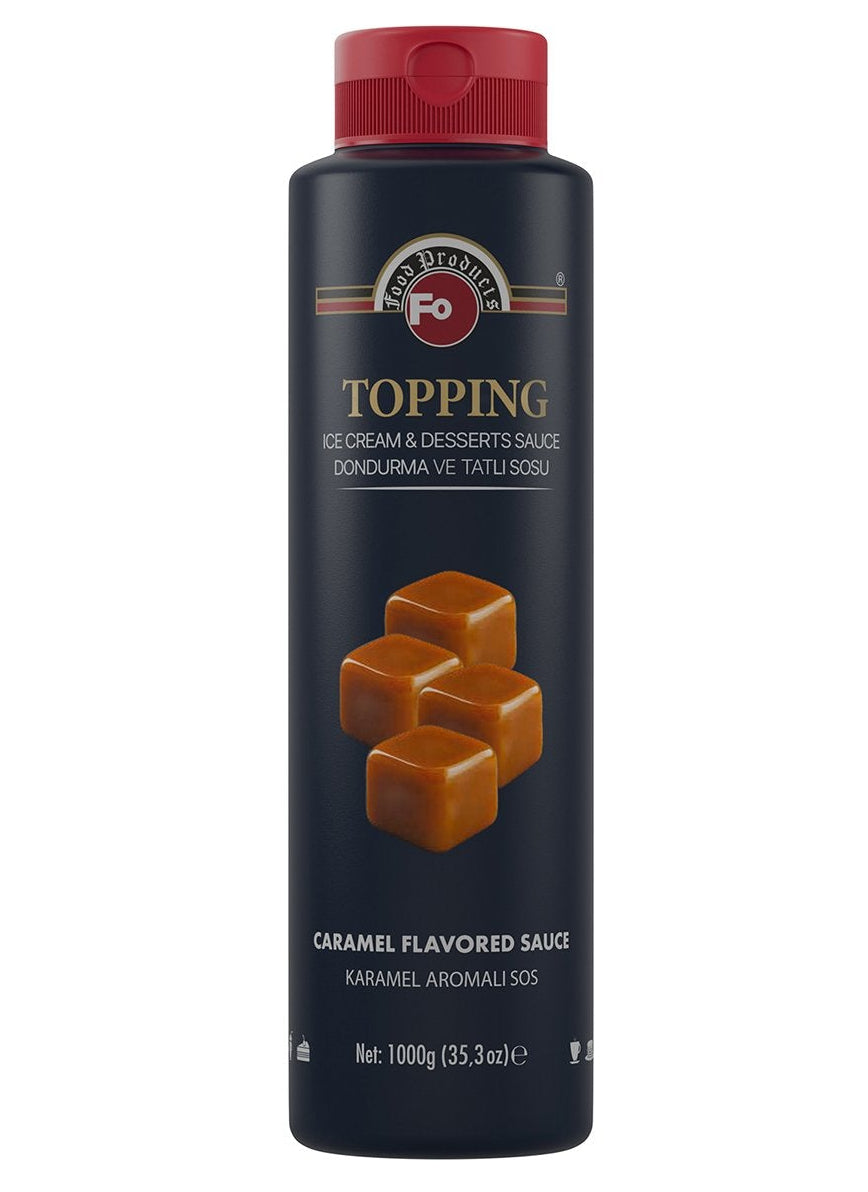 FO TOPPING SAUCE CARAMEL 6/1 KG 1300778