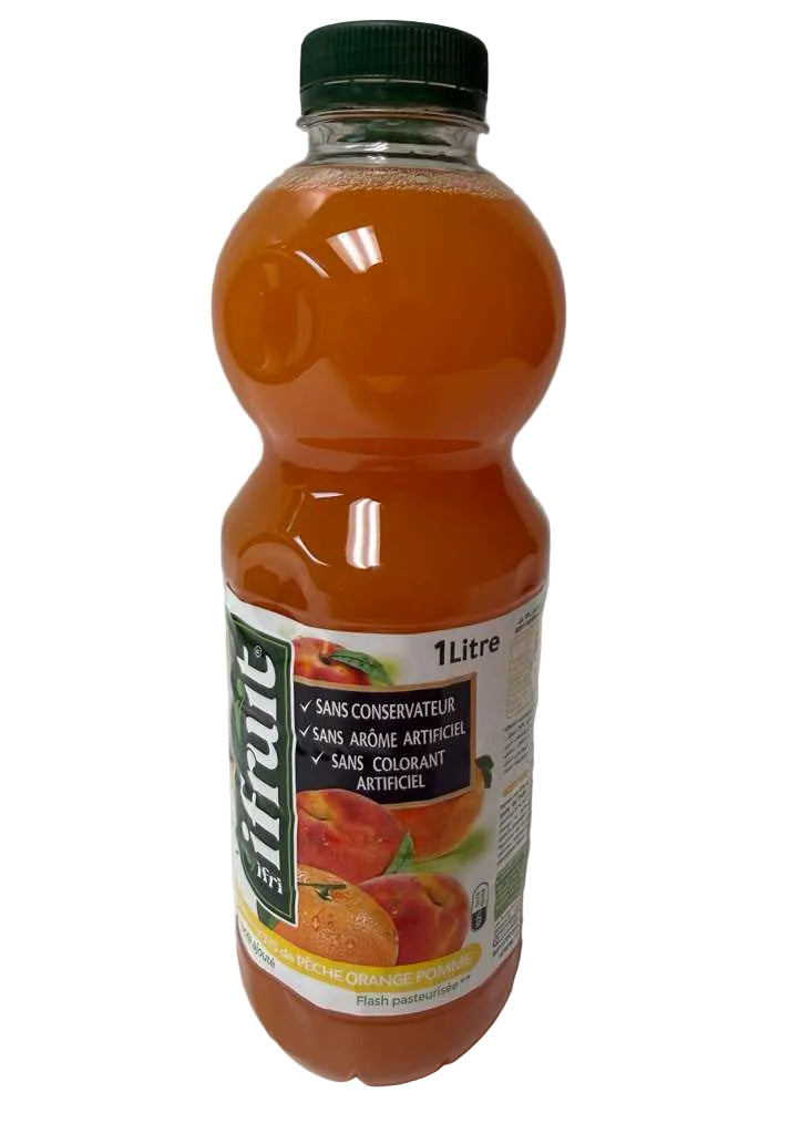 IFRUIT ORANGE PEACH DRINK 6/1 LT PLASTIC