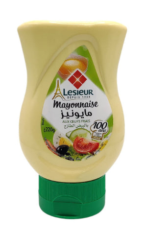 LESIEUR MAYONNAISE SQUEEZE BOTTLE 12/220 GR