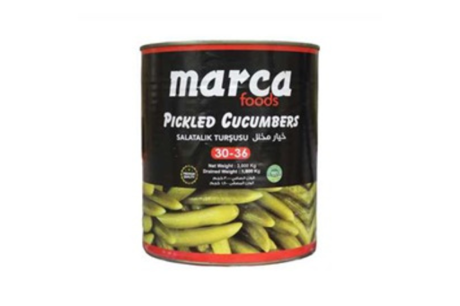 MARCA CUCUMBER PICKLES 30-36 6/#10 CANS