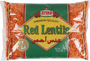ZIYAD RED LENTILS 12/32 OZ